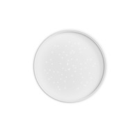 Kruhová - FAN LED-WISH-R40 Stropní svítidlo LED WISH bílá 50W 5500lm CCT+DIMM dálk. ovladač 40x9 cm - FANEUROPE