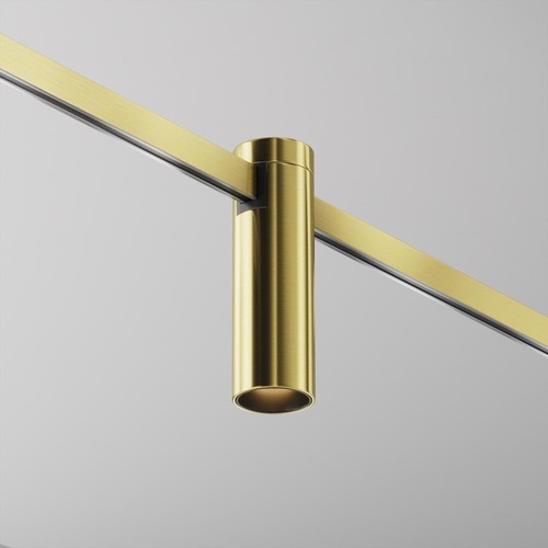 Lištové Magnetic Maytoni Flarity - M TR143-1-5W2.7K-W-BS-DE Svítidlo pro kolejnicový systém Focus LED 2700K 5W 200lm mosaz hliník Flarity - MAYTONI - foto 1