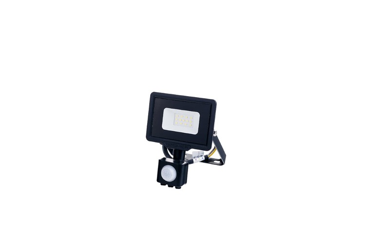 LED reflektory - LED SMD Floodlight Black City Line se snímačem PIR - foto 1