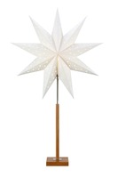 Interiérové dekorace - MAR 706042 Solvalla velká dubová hvězda na stůl - Markslöjd