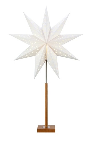 Interiérové dekorace - MAR 706042 Solvalla velká dubová hvězda na stůl - Markslöjd - foto 1