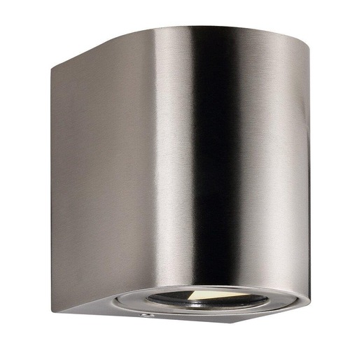 Nástěnná - NOR 49701034 Venkovní nástěnné svítidlo Canto 2 2x6W LED nerez ocel čirá - NORDLUX - foto 1