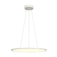 Kruhová - LA 1003045 PANEL 60 DALI Indoor, závěsné LED svítidlo kruhové, bílé, 4000K - BIG WHITE (SLV)