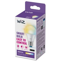 E27 - PH 8720169076945 WiZ LED žárovka E27 A60 8W 806lm 2700-6500K CRI80 IP20, stmívatelná - PHILIPS