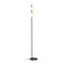 Stojací lampy - LA 1009142 SUN FL G9, stojací lampa, kulatá, 1 x max. 5 W, IP20, černá - BIG WHITE (SLV)