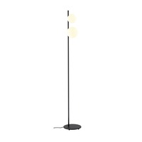 Stojací lampy - LA 1009142 SUN FL G9, stojací lampa, kulatá, 1 x max. 5 W, IP20, černá - BIG WHITE (SLV)