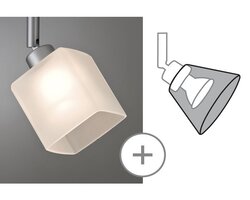 Sady - P 60015 Stínidlo DecoSystems max.50W, Quad bílá - PAULMANN