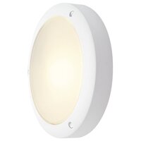 Přisazená - LA 229071 Venkovní svítidlo BULAN stropní bílá 230V E14 60W IP44 - BIG WHITE (SLV)