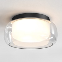 Koupelnová - AST 1450011 Stropní svítidlo Aquina 360 matná černá / sklo - ASTRO Lighting