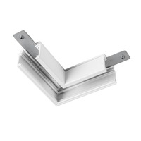 Lištové Magnetic SLV - LA 1006576 L-spojka mechanická 48 V TRACK, pro nástavbovou lištu standard, vlevo, bílá - BIG WHITE (SLV)
