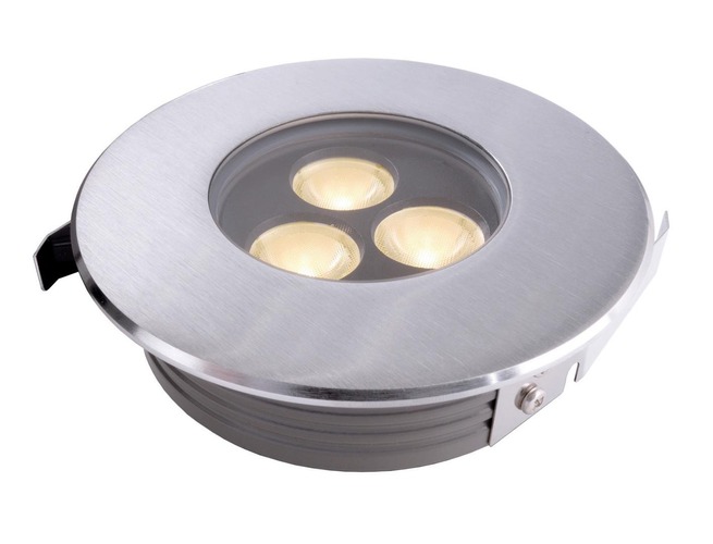 Zapuštěná - IMPR 100111 LED Zápustné zemní svítidlo Flat 3 x 2W teplá bílá 15° - LIGHT IMPRESSIONS - foto 1