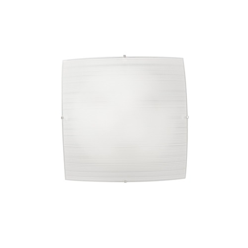 Hranatá - FAN I-CELINE-PL40 Stropní svítidlo Celine, bílé, 3 x E27, 40 x 40 x 10 cm - FANEUROPE - foto 1