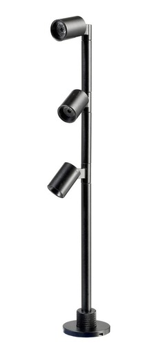 Přisazená - IMPR 688045 Deko-Light svítidlo do vitrín Herculis Triple 9V DC 3W 4000K 290lm 250 stříbrná - LIGHT IMPRESSIONS - foto 1