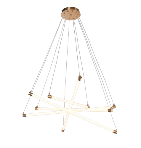 LED závěsná svítidla Optonica - LED závěsná lampa 35W měď - foto 1