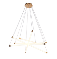 LED přívěšek - LED závěsná lampa 35W měď