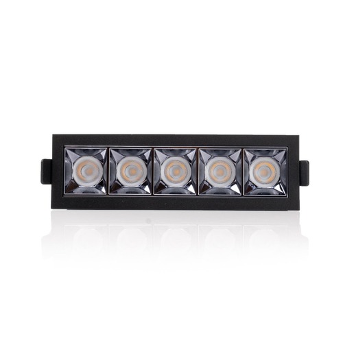 Hranatá - SLC SLC1269 Vestavné LED svítidlo PIXEL X5 13 W 220-240 V 3000 K stmívatelné 36° Ra90 černé - TLG - foto 1