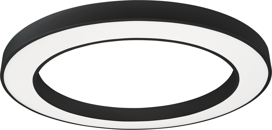 LED stropní svítidla Optonica - LED stropní světlo Kulatý tvar Černé tělo - foto 1