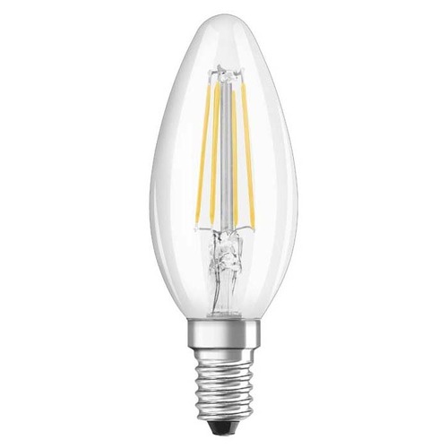 E14 - RED G11849 OSRAM Retrofit svíčková čirá 230V E14 LED 3.8W 2700 - DESIGN - RENDL - foto 1
