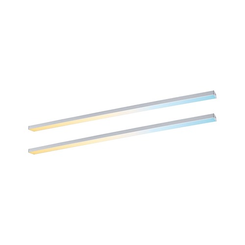 Přisazená - P 98621 LED podskříňkové svítidlo Inline 2x6W rozšiřovací sada 550x26mm 24V matný chrom - PAULMANN - foto 1