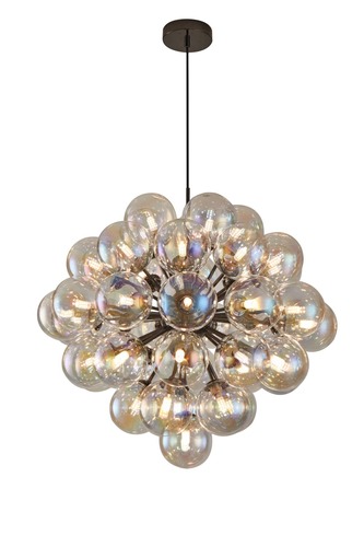 Dekorativní - GT 5079-4405 Závěsné svítidlo Portofino 44x 2W 230lm 3000K černý chrom - GeeTi - foto 1