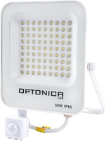 Vnější světlomety - LED SMD světlomet Bílé tělo IP65 se senzorem