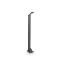 Sloupková - ILUX 254319 LED Venkovní sloupkové svítidlo Ideal Lux AGOS PT BIG 3000K 254319 6,5W 600lm 3000K IP54 80cm antracitové - IDEALLUX