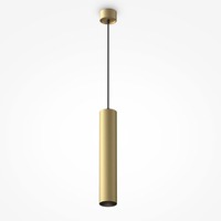 Válec - M P082PL-GU10-MG Závěsné svítidlo Artisan GU10 10W zlatý hliník - MAYTONI
