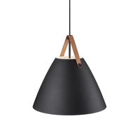 Kónická - NOR 84353003 Závěsné svítidlo Strap 48 1x40W E27 černá - NORDLUX