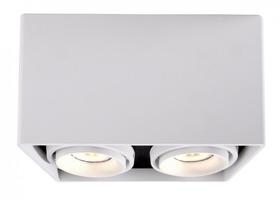 Bodová - IMPR 348004 Stropní svítidlo Mona II 2x50W GU10 bílá - LIGHT IMPRESSIONS