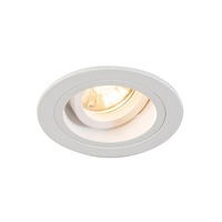 Kruhová - ZUMA 003064-024579 Bodové svítidlo CHUCK DL ROUND bílá 92699-N - ZUMALINE