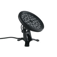 Reflektory - FAN LED-NEPTUNE-36P Venkovní reflektor LED NEPTUNE DC24V černá INOX 36 x 1 W RGB IP68 19 x 17 x 17 cm - FANEUROPE