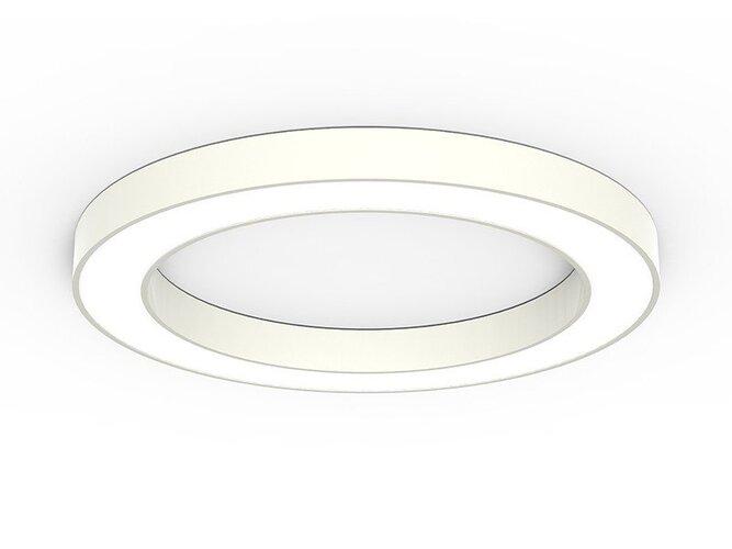 Dekorativní - BPM 10193.65.SR.W.OP.3K Stropní Svítidlo Alberta S-LIGHT LED 37W 3000K 3700lm průměr 65cm bílá / opál nestmívatelné (BPM 10193.65.SR.W.OP.3K) - BPM - foto 1