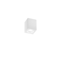 Downlight - FAN I-SPACE-S-Q1 Stropní svítidlo SPACE hranaté bílá, 1xGU10, 7x7x9 cm - FANEUROPE