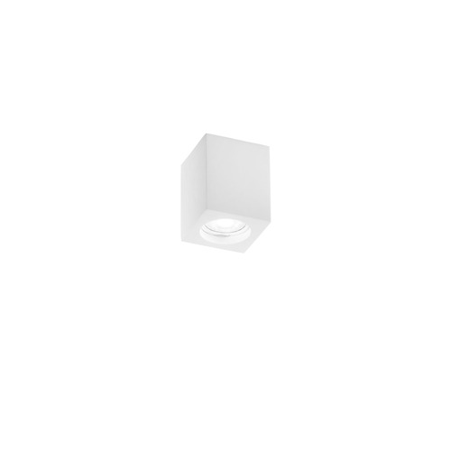 Downlight - FAN I-SPACE-S-Q1 Stropní svítidlo SPACE hranaté bílá, 1xGU10, 7x7x9 cm - FANEUROPE - foto 1