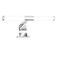 Přisazená - BRI 2189018 Sala LED svítidlo k zrcadlu koupelna, 30cm, 2 způsoby montáže, se svorkou, chrom - BRILONER
