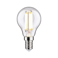 E14 - P 29197 Eco-Line Filament 230V LED kapka E14 82mm 2,5W 3000K čirá - PAULMANN