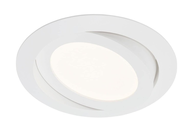 Kruhová - BRI 7285-016 LED vestavné svítidlo, pr. 14 cm, 6,4 W, bílé - BRILONER - foto 1