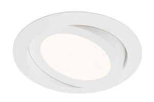 Kruhová - BRI 7285016 LED vestavné svítidlo, pr. 14 cm, 6,4 W, bílé (starý kód: BRI 7285-016) - BRILONER