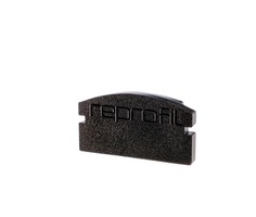 Krytky pro Al profily - IMPR 978512 Koncovka F-AU-01-10 černá 16 mm 2 ks - LIGHT IMPRESSIONS