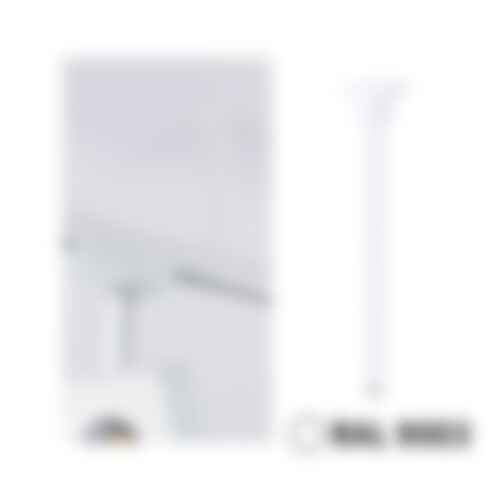 Lišty a příslušenství - P 95654 URail příslušenství závěs pro lištu 105mm bílá - PAULMANN - foto 1