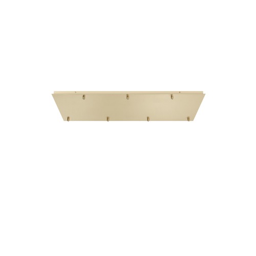 Kotvící prvky, držáky, závěsy - FAN BASE-S-RT7-ORO Rozeta PIREX obdélníkový rám zlatá A 7 FORI 89x30x4,1cm - FANEUROPE - foto 1