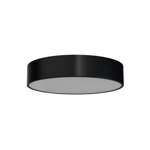 Kruhová - OS KRU60578 KRUGER 2 FO stropní/nástěnné plastové svítidlo černá IP40 4000 K 24W LED - OSMONT - foto 1