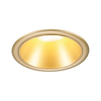 Koupelnová - P 98200 LED vestavné svítidlo 3-krokové-stmívatelné Cole Coin IP44 kruhové 88mm Coin 6W 230V stmívatelné 2700K zlatá mat - PAULMANN
