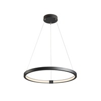 Kruhová - LA 1002909 ONE 60 DALI Indoor, závěsné LED svítidlo, černé, 3000/4000K - BIG WHITE (SLV)