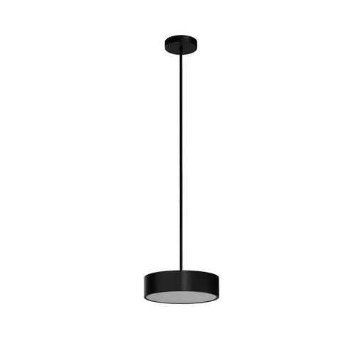 Kruhová - OS KRU60162 KRUGER P1 FO závěsné plastové svítidlo černá IP40 3000 K 13W LED - OSMONT - foto 1