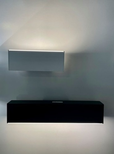 Podélná - BPM 10187.03.BK.OP.27K Svítidlo liniové nástěnné ALBA LED 5,9W 307mm černé 2700K opal - BPM - foto 1