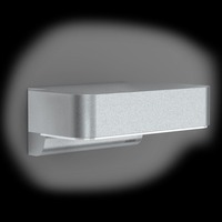 Nástěnná - STEIN 671419 Nástěnné venkovní svítidlo L800LED iHF se senzorem 8W 400lm 3000K stříbrné - STEINEL