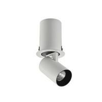 Kruhová - AZZ AZ3396 LED Stropní zápustné bodové svítidlo Azzardo Luna 7W white/black AZ3396 7W 595lm 3000K IP20 bílo-černé - AZZARDO