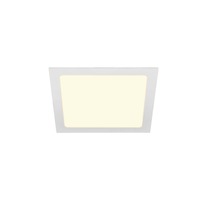 Hranatá - LA 1003013 SENSER 24 Indoor, stropní LED svítidlo, hranaté, bílé, 3000K - BIG WHITE (SLV)