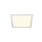 Hranatá - LA 1003013 SENSER 24 Indoor, stropní LED svítidlo, hranaté, bílé, 3000K - BIG WHITE (SLV)